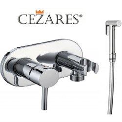 Гигиенический душ со встраиваемым смесителем CEZARES GARDA CZR-DA5-01 хром - фото 98426