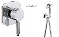 Гигиенический душ со встраиваемым смесителем CEZARES OLIMP-DIM2-01-L - фото 99927