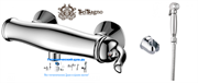 Гигиенический душ с настенным смесителем BELBAGNO TIFFANI TIF-ESDM-CRM хром