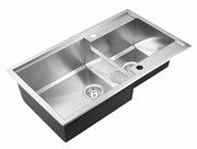 Мойка для кухни из нержавеющей стали Kaiser KT2M-8650 двойная 860 x 500 x 220 x 200 мм