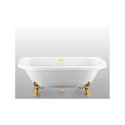 Ванна акриловая отдельно стоящая ванна Magliezza Elena (168,5х78), ножки золото