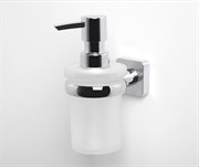 Дозатор для жидкого мыла стеклянный, 150 ml WasserKraft Lippe К-6599