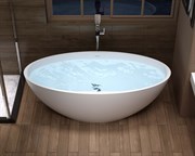 Ванна из искусственного камня NS Bath NSB-1575G 150x75 белая глянцевая 29758