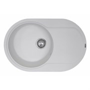 Мойка-Мраморная "KAISER"  (круглая) 7850 White (цв.241)