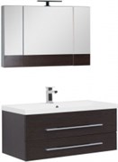 Комплект мебели для ванной Aquanet Нота NEW 100 венге (камерино)