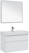 Мебель для ванной Aquanet Nova Lite 90 белый (2 ящика)