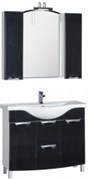 Мебель для ванной Aquanet Асти 105 б/к черный