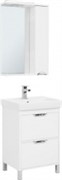 Мебель для ванной Aquanet Гретта 60 New белый (2 ящика)