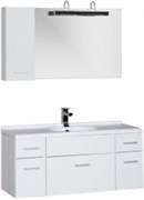 Мебель для ванной Aquanet Данте 110 R белый (1 навесной шкафчик)