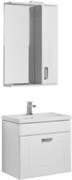 Мебель для ванной Aquanet Рондо 60 белый (1 ящик)
