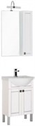 Мебель для ванной Aquanet Честер 60 белый/серебро