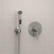 Гигиенический душ скрытого монтажа WasserKRAFT Wern A04200 сатин