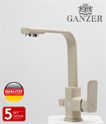 Смесители для кухни с подключением под фильтр GANZER STEFAN GZ12025-M светло-бежевый