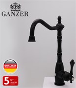 Смесители для кухни GANZER SILESTIS GZ 77021-C черный матовый