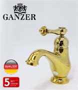 Смеситель для раковины Ganzer SILESTIS GZ 77011-E золото