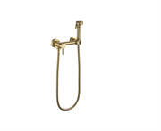 Гигиенический душ с настенным смесителем Grocenberg Gb103N-MG золото матовое