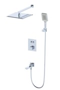 Душевая система с термостатом встраиваемая WONZON & WOGHAND WW-88929003-CR хром 44400