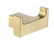 Крючок двойной Grocenberg AC0018MG золото матовое 44517
