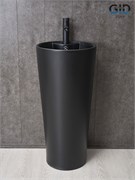 Напольная раковина для ванной Gid Nb131bm черный матовый 44598
