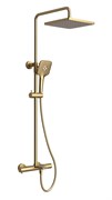 Душевая система с термостатом KAISER Serio 05382-3 золото матовое 44649