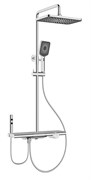 Душевая система  с полкой, с термостатом и гигиеническим душем KAISER Sano 08777 хром 44657