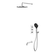 Душевая система с термостатом скрытого монтажа WHITECROSS Y YSET11TOPCR (хром) 44697