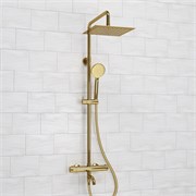 Душевая система с термостатом Wasserkraft Thermo A188.256.207.PG глянцевое золото 44761