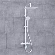 Душевая система с термостатом Wasserkraft Thermo A188.254.155.WM белая матовая 44772