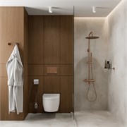 Душевая система с термостатом Wasserkraft Thermo A18301 Розовое золото 44773