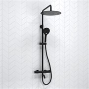 Душевая система с термостатом Wasserkraft Thermo A288.160.078.BM черная матовая 44801