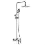 Душевая система со смесителем Wasserkraft Wern A14201 никель 41586