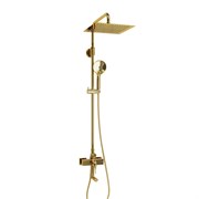 Душевая система со смесителем Wasserkraft  Sauer A171.256.207.PG глянцевое золото 44876