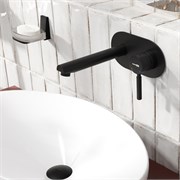 Смеситель для раковины скрытого монтажа WasserKraft Gollach 3330 черный матовый 44891