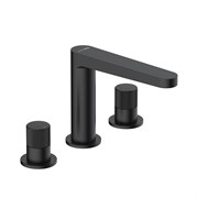 Встраиваемый смеситель для раковины Wasserkraft Fulda 5235 черный матовый 44899