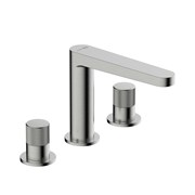 Встраиваемый смеситель для раковины Wasserkraft Tauber 6435 никель 44900