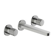 Смеситель для раковины скрытого монтажа WasserKraft Tauber 6445 никель 44908