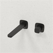 Смеситель для раковины скрытого монтажа WasserKraft Nuthe A9151.315 черный матовый 44912