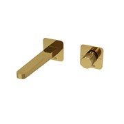 Смеситель для раковины скрытого монтажа WasserKraft Ems A7651.305 золото глянец 44917