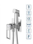 Гигиенический душ со встраиваемым смесителем BelBagno LUCE LUC-HGN-CRM хром 44946