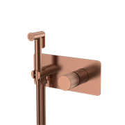 Гигиенический душ скрытого монтажа Boheme STICK BRUSHED BRONZE 127-BRB.3 брашированная бронза 44952