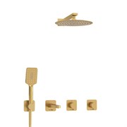 Душевая система скрытого монтажа Wasserkraft Schunter A8251.307.308.180.259.285.194.201 золото матовое 44961