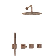 Душевая система скрытого монтажа Wasserkraft Paar A8851.310.311.338.330.290.292.291 розовое золото 44965