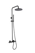 Душевая система с термостатом BesserKraft B.130.01GR графит 45012