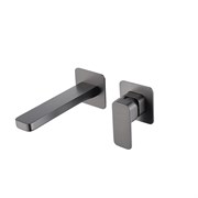 Смеситель для раковины скрытого монтажа BesserKraft B.600.02GR графит 45027