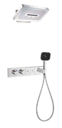 Душевая система с термостатом скрытого монтажа Ganzer GZ55164 хром 45134