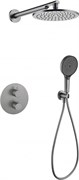 Душевая система скрытого монтажа с термостатом Grocenberg GB5093BG графит 45153