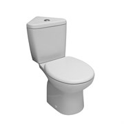 Унитаз (туалет) угловой Serel Friendly 6706 с крышкой микролифт 