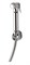 Гигиенический душ с настенным смесителем BELBAGNO TANARO TAN-ESDM-CRM хром TAN-ESDM-CRM