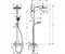 Душевая система Hansgrohe Crometta 27284000 хром 27284000 - фото 103844 Душевая система Hansgrohe Crometta 27284000 хром 27284000 - фото 103844