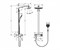 Душевая система с термостатом Hansgrohe Raindance Select  27283400 белый/ хром 27283400